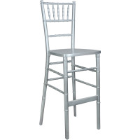 Flash Furniture WDCHIBAR-SILVER Advantage Silver Chiavari Bar Stools